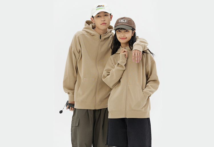 拉鏈款衛(wèi)衣定做 拉鏈款衛(wèi)衣定做